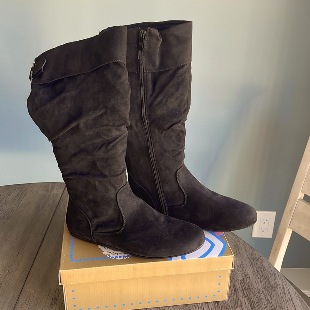 Women’s New @Titude Sabreen Tall Boots - Black